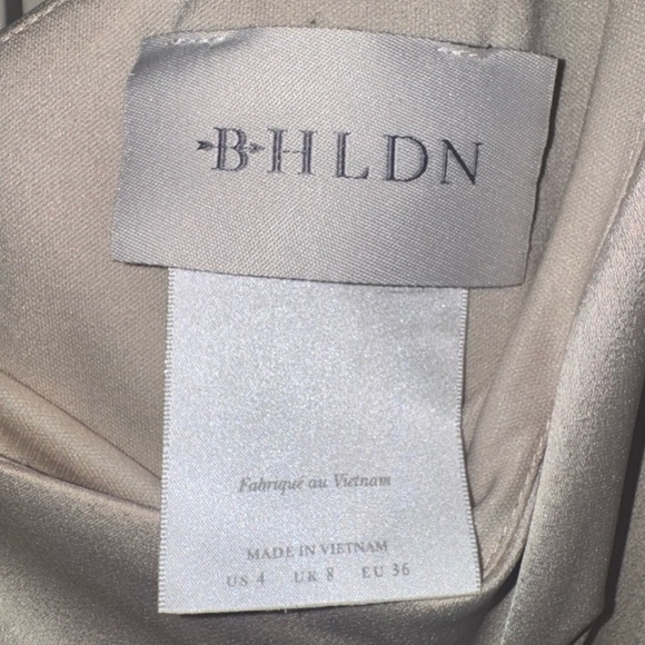 BHLDN Dylan One Shoulder Slit Dress - Picture 5 of 5